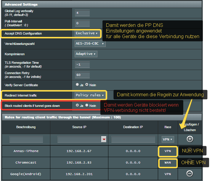 Perfect-Privacy VPN auf ASUSWRT by Merlin