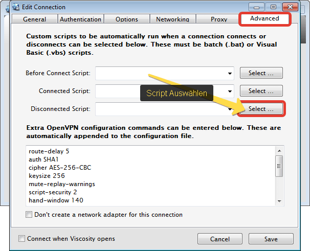 Viscosity VPN - KillSwitch 4