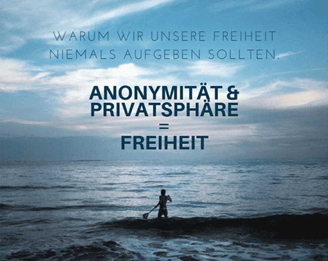 Privatsphäre und Anonymität 