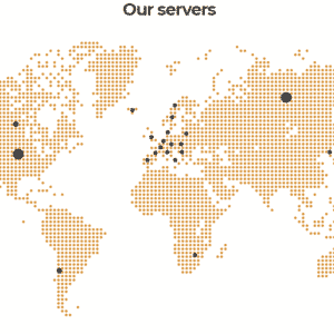 Server-Standorte von GooseVPN