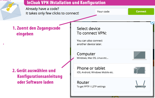 HideMy.name VPN Konfiguration
